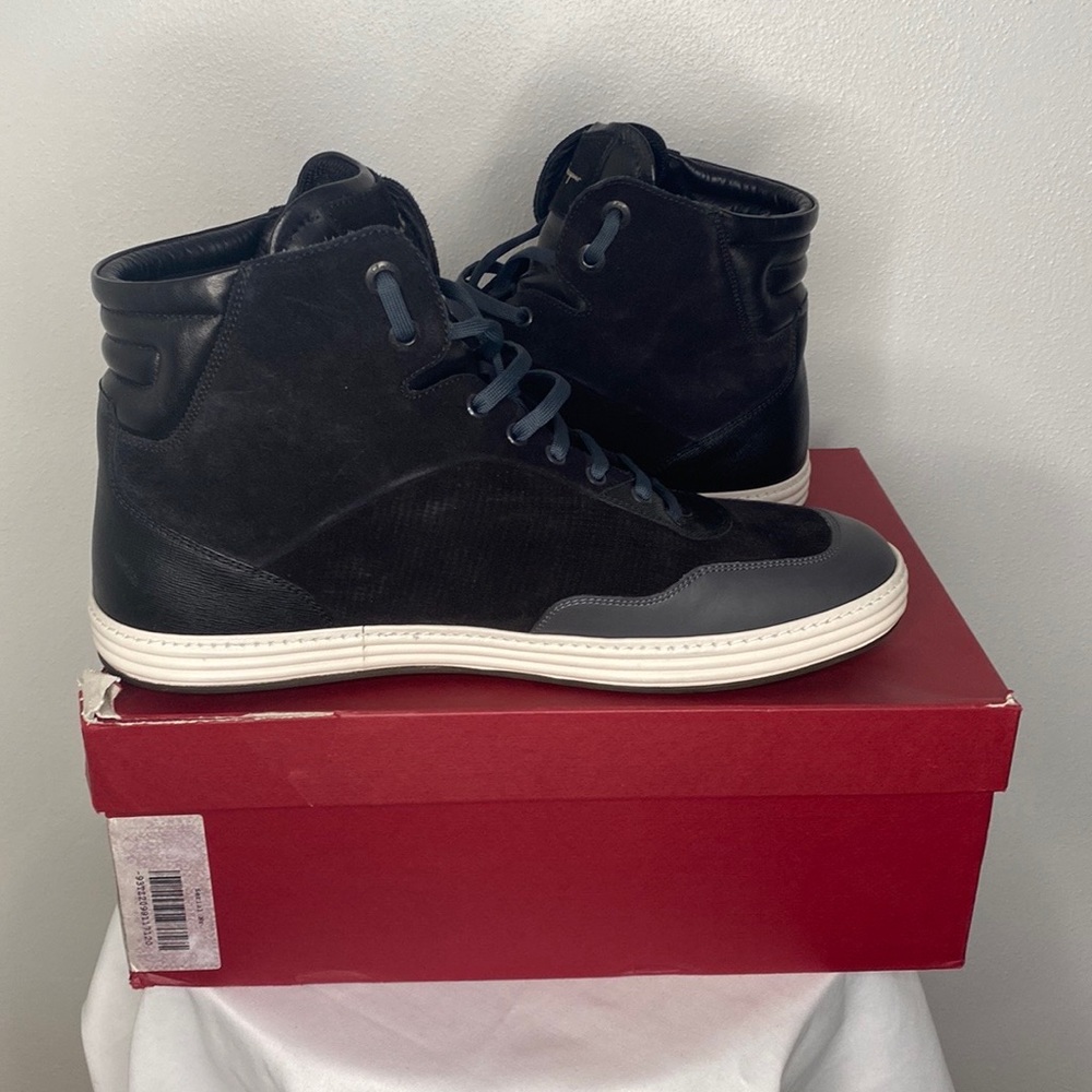Salvatore Ferragamo high tops sneakers - Picture 2 of 9
